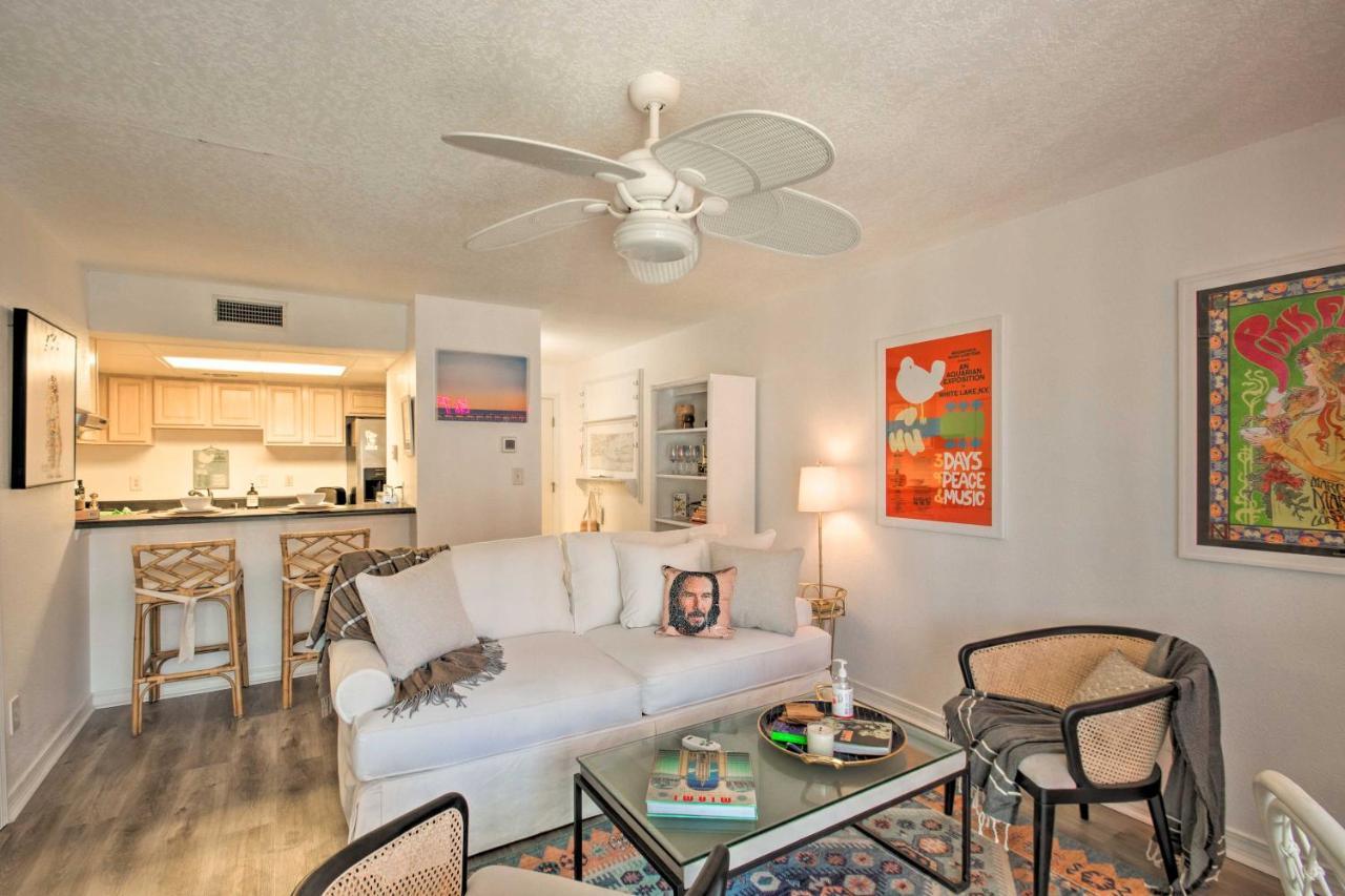 Eco-Bungalow Condo Pensacola Beach Access! Bagian luar foto