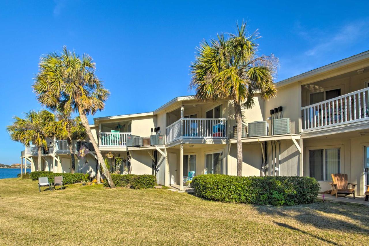 Eco-Bungalow Condo Pensacola Beach Access! Bagian luar foto
