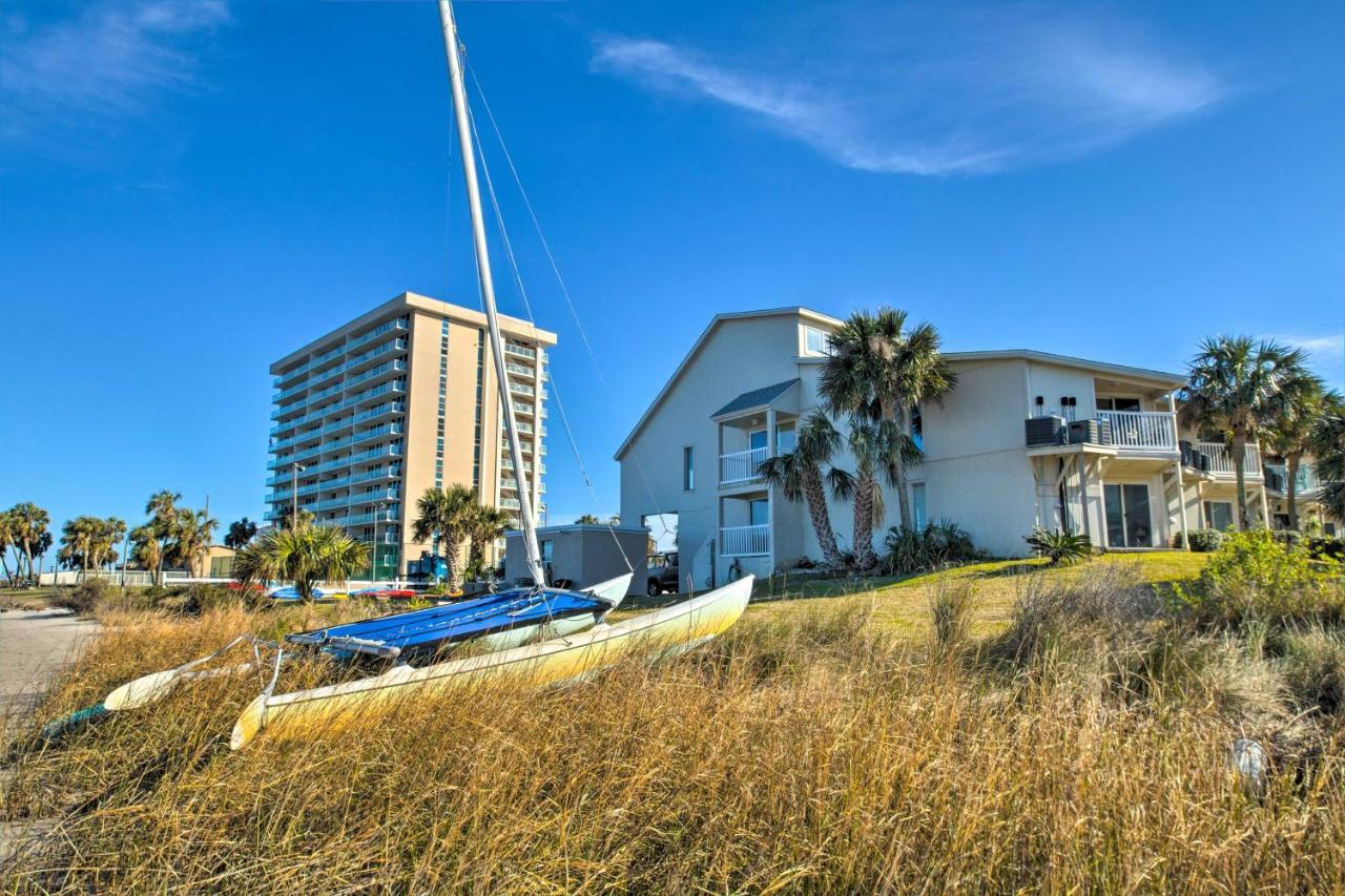 Eco-Bungalow Condo Pensacola Beach Access! Bagian luar foto
