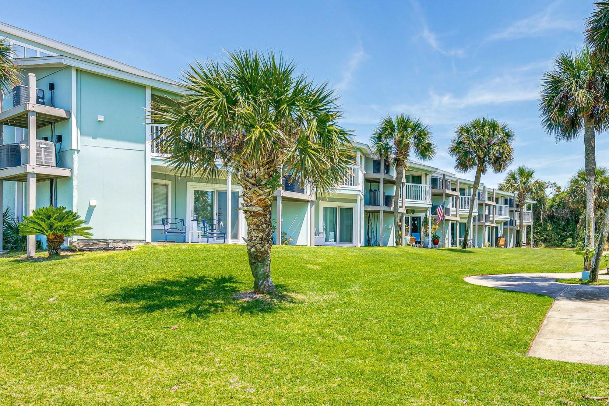 Eco-Bungalow Condo Pensacola Beach Access! Bagian luar foto