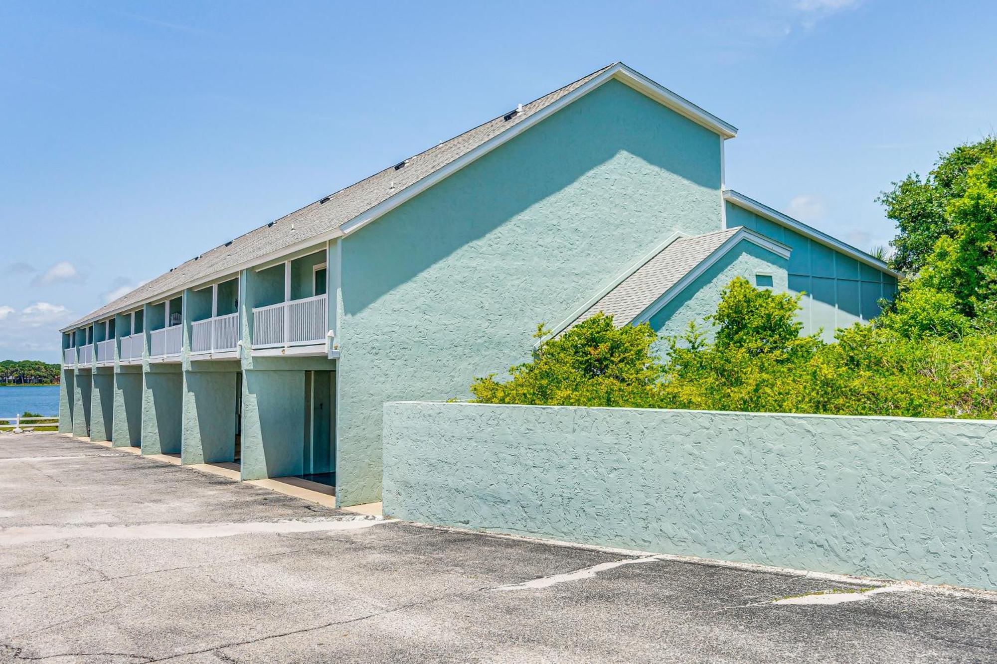 Eco-Bungalow Condo Pensacola Beach Access! Bagian luar foto